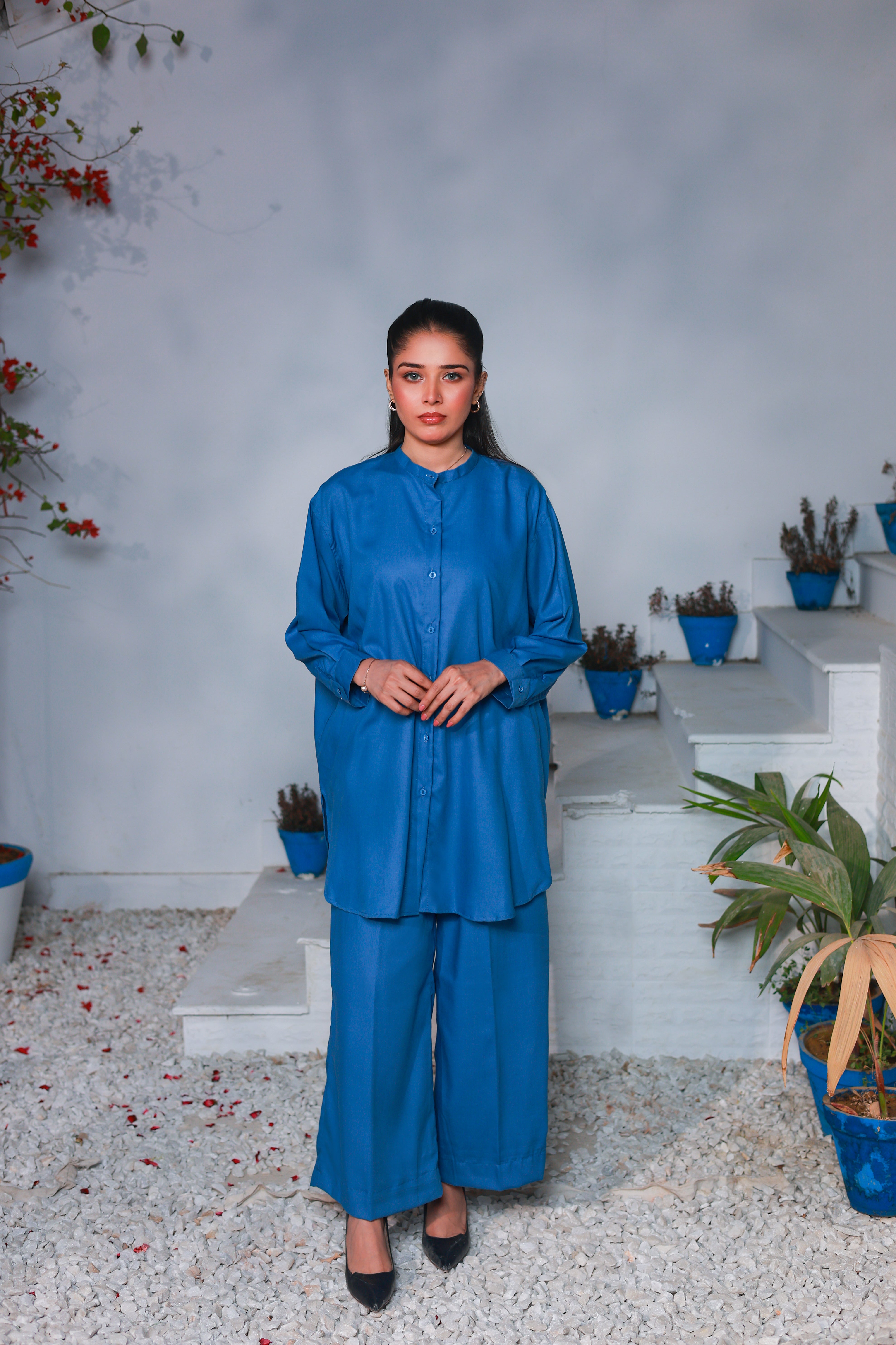 Vibrant Azure Blue Co ord