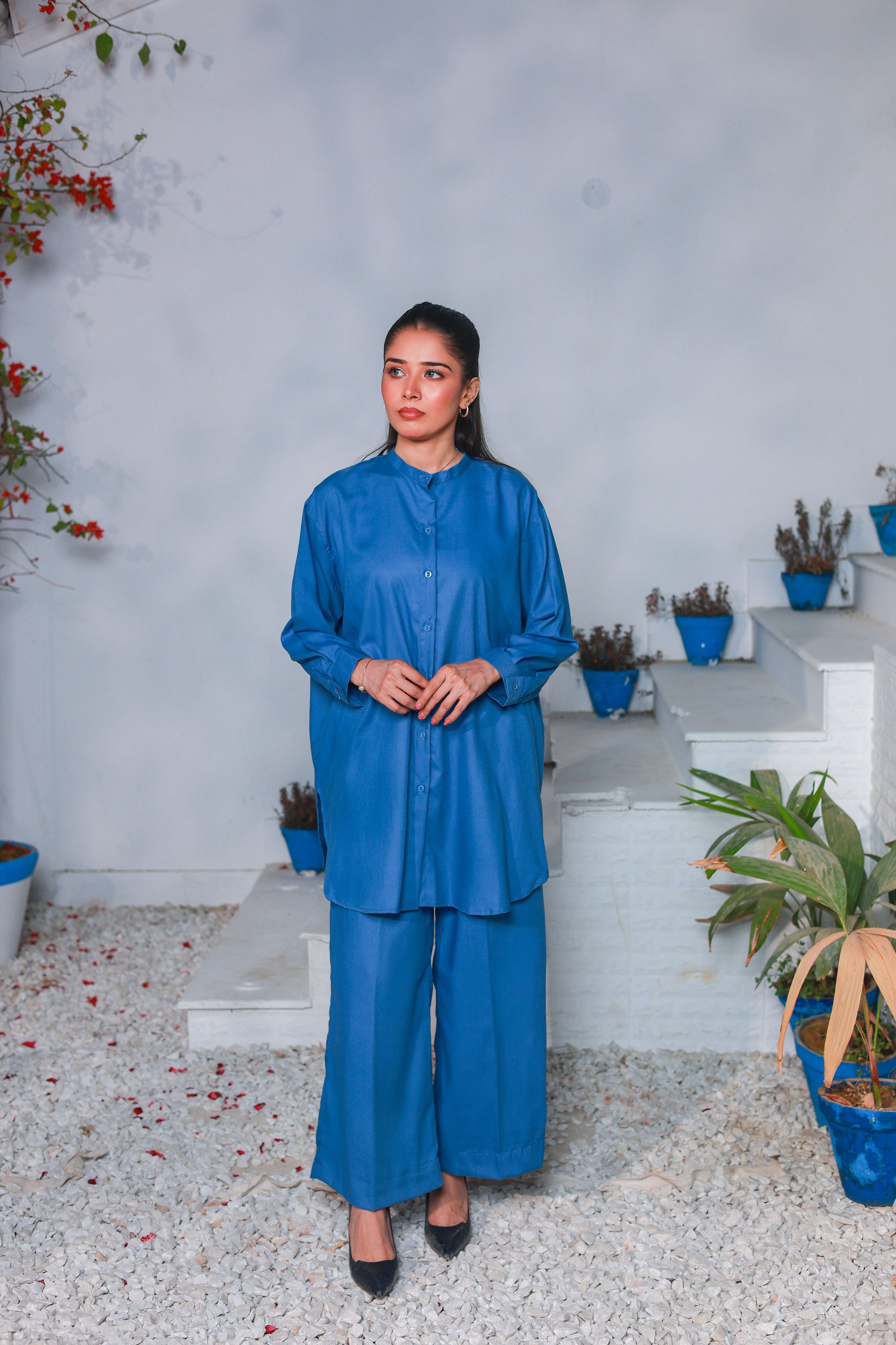 Vibrant Azure Blue Co ord