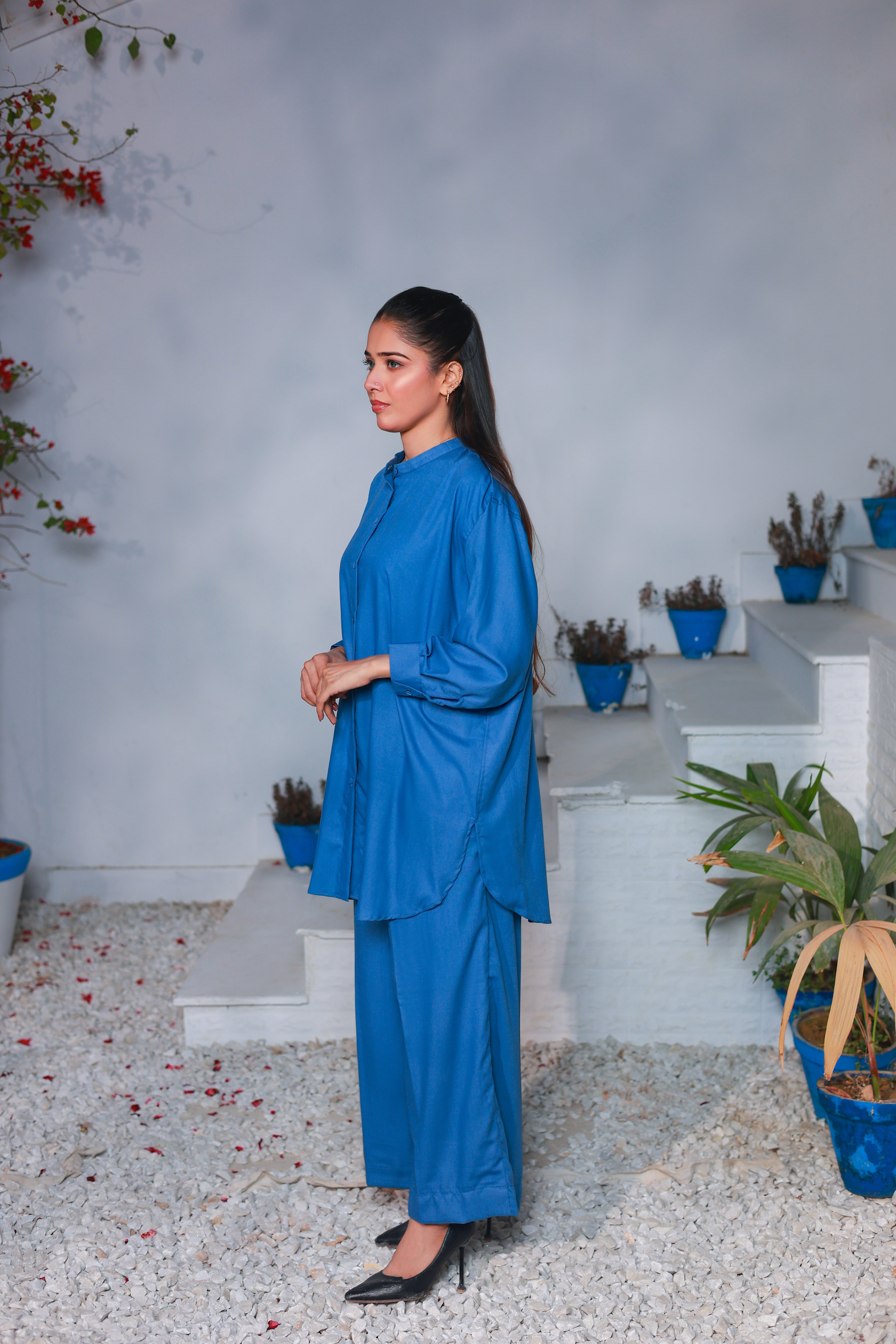 Vibrant Azure Blue Co ord